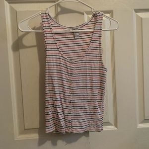 Striped Forever 21 tank top